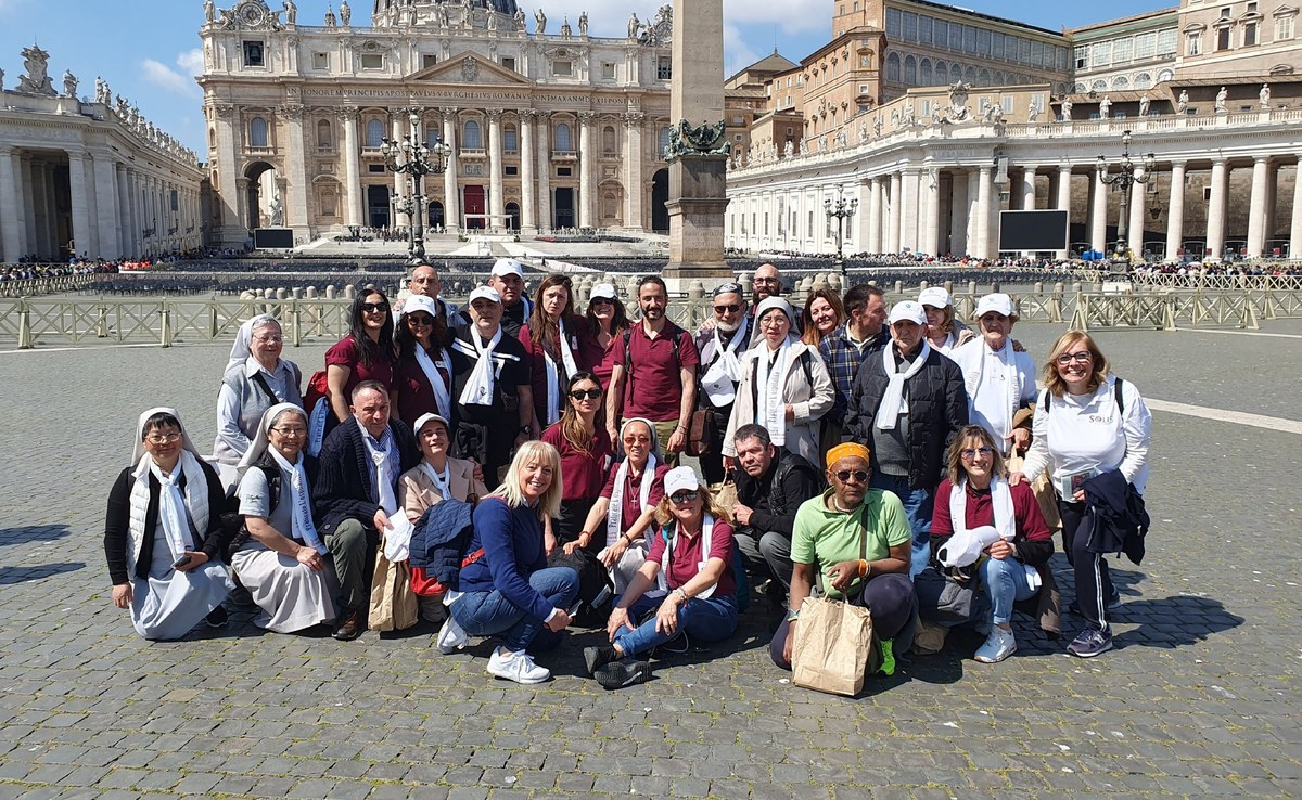 Pellegrinaggio a Roma per il Giubileo del Malato